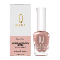 Изображение IQ Beauty, Филлер-укрепитель для ногтей Nude Filler с камуфлирующим эффектом 04 Beige Mokko, 12.5 мл в интернет-магазине Цирюльник
