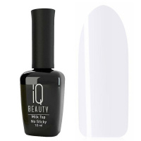 Изображение IQ Beauty, Молочный топ для гель-лака Milk Top No Sticky №104 Coco milk top, 10 мл в интернет-магазине Цирюльник