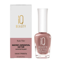 Изображение IQ Beauty, Филлер-укрепитель для ногтей Nude Filler с камуфлирующим эффектом 05 Brown Cameo, 12.5 мл в интернет-магазине Цирюльник