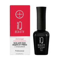Изображение IQ Beauty, База для лака для защиты от грибка с тербинафином Antifungal Base, 12.5 мл в интернет-магазине Цирюльник