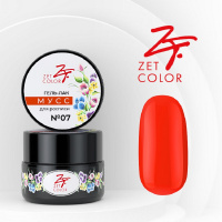 Изображение Zet Color, Гель-лак для росписи ногтей Мусс №7, 4,5 гр в интернет-магазине Цирюльник