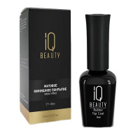Изображение IQ Beauty, Матовое финишное покрытие Matte Top Velour Effect, 10 мл в интернет-магазине Цирюльник