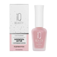 Изображение IQ Beauty, Укрепитель ногтей с коллоидным золотом Gold Hardener Blush, 12.5 мл в интернет-магазине Цирюльник