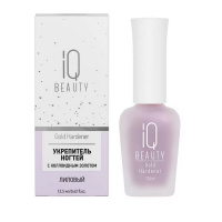 Изображение IQ Beauty, Укрепитель ногтей с коллоидным золотом Gold Hardener Lilac, 12.5 мл в интернет-магазине Цирюльник