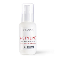 Изображение V-Color, Масло эликсир для укладки волос 11 масел V-Styling, 100 мл в интернет-магазине Цирюльник