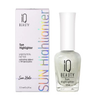 Изображение IQ Beauty, Хайлайтер для ногтей Sun Highlighter с УФ-фильтрами 01 Sun Holo, 12.5 мл в интернет-магазине Цирюльник
