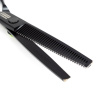 Изображение Mizuka, Парикмахерские ножницы филировочные 5.5" Дебют PBS-R10T Black & Green, (36 зубцов) в интернет-магазине Цирюльник