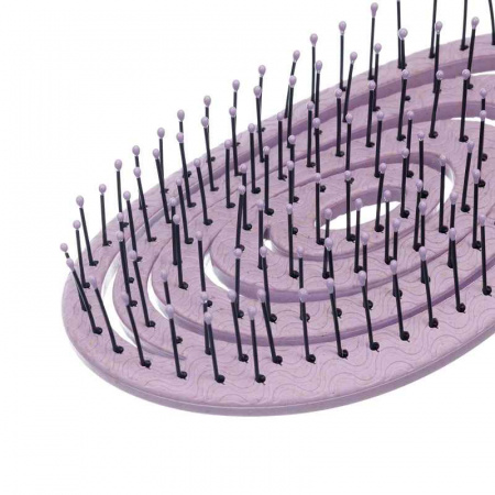 Изображение Dewal Beauty, Продувная щетка для волос Улитка Friendly DBEF2-Lilac в интернет-магазине Цирюльник