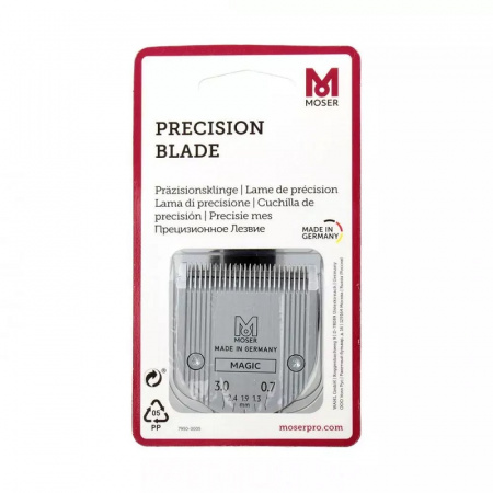 Изображение Moser, Быстросъемный нож к машинке для стрижки волос Magic Blade II (0.7-3 мм) 1884-7041 в интернет-магазине Цирюльник