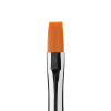 Изображение RuNail, Кисть для геля gel synthetic gnf №4 0163 в интернет-магазине Цирюльник