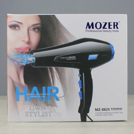 Изображение Mozer, Профессиональный фен для волос MZ-8825 в интернет-магазине Цирюльник