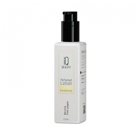 Изображение IQ Beauty, Парфюмированный лосьон для рук и тела Нероли и розовый перец, 250 мл в интернет-магазине Цирюльник