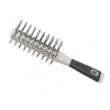 Изображение Hairway, Двусторонняя щетка для укладки волос 7 рядов Vent Silver 08001-32 в интернет-магазине Цирюльник