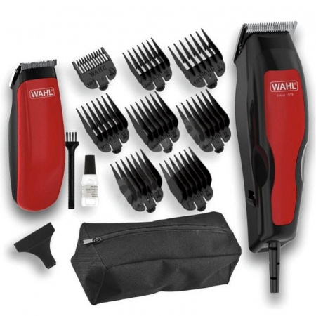 Изображение Wahl, Набор машинка и триммер для стрижки волос Home Pro 100 Combo, 1395-0466 в интернет-магазине Цирюльник