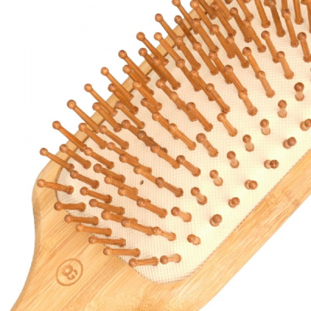 Изображение Olivia Garden, Массажная щётка для волос Bamboo Touch Massage L в интернет-магазине Цирюльник
