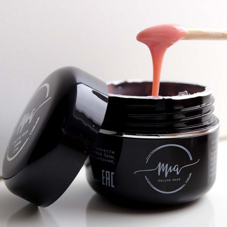 Изображение Mia, Камуфлирующая база для ногтей Deluxe caramel, 15 мл в интернет-магазине Цирюльник