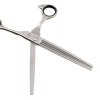 Изображение Dewal, Ножницы для груминга филировочные 7" Pro Grooming GR00175F, (50 зубцов) в интернет-магазине Цирюльник