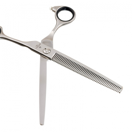 Изображение Dewal, Ножницы для груминга филировочные 7" Pro Grooming GR00175F, (50 зубцов) в интернет-магазине Цирюльник