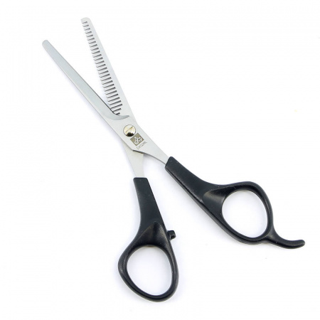 Изображение Dewal, Парикмахерские ножницы филировочные 6.5" EASY STEP 9612ASN, (28 зубцов) в интернет-магазине Цирюльник