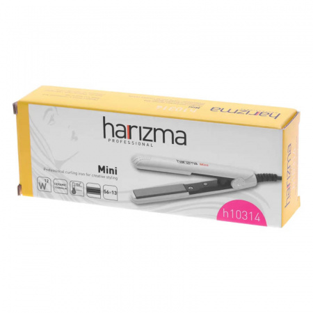 Изображение Harizma, Мини-щипцы для волос Mini h10314-13 белые в интернет-магазине Цирюльник