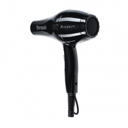 Изображение Dewal, Профессиональный фен для волос TORNADO 03-8010 Black в интернет-магазине Цирюльник