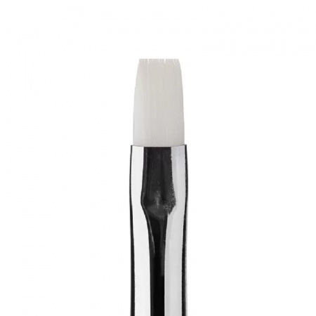 Изображение RuNail, Кисть для геля Gel GMF №6 0195 в интернет-магазине Цирюльник
