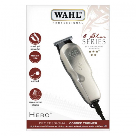 Изображение WAHL, Триммер для стрижки волос Hero 5Star 8991-216 в интернет-магазине Цирюльник
