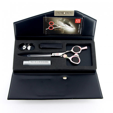 Изображение TAYO, Парикмахерские ножницы филировочные 5.5" DUET TS-24055R, (40 зубцов) в интернет-магазине Цирюльник