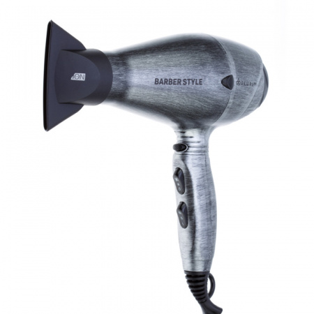 Изображение Dewal, Профессиональный фен для волос Barber Style 03-120 Steel в интернет-магазине Цирюльник