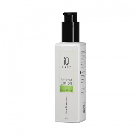 Изображение IQ Beauty, Парфюмированный лосьон для рук и тела Лайм и Лаванда, 250 мл в интернет-магазине Цирюльник