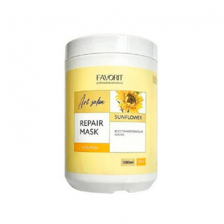 Изображение Favorit, Маска для волос восстанавливающая Art Salon Repair Mask, 1000 мл в интернет-магазине Цирюльник