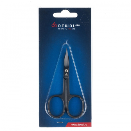 Изображение Dewal, Маникюрные ножницы для ногтей Black Edition 336black в интернет-магазине Цирюльник