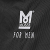 Изображение Moser, Парикмахерский пеньюар Pinstripe Cape For Men 0092-0145 чёрный в интернет-магазине Цирюльник