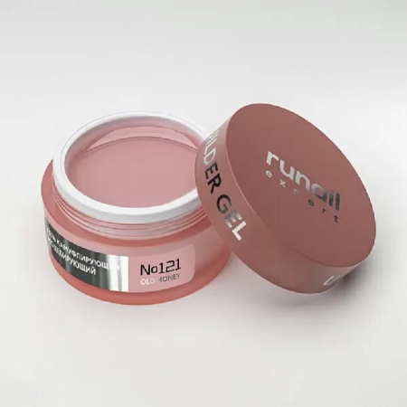 Изображение RuNail, Моделирующий УФ-гель для ногтей BUILDER UV GEL Expert №121, 50 г в интернет-магазине Цирюльник