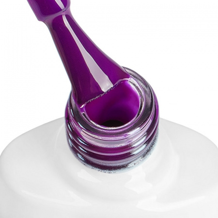 Изображение ADRICOCO, Гель-лак для ногтей Pretty dolly №22 неоновый баклажановый, 8 мл в интернет-магазине Цирюльник