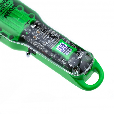 Изображение Dewal, Машинка для стрижки волос BARBER STYLE NEON, 03-081 Green в интернет-магазине Цирюльник