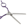 Изображение Dewal, Парикмахерские ножницы филировочные 5.5" COLOUR STEP ML55AS-PR, (28 зубцов) в интернет-магазине Цирюльник