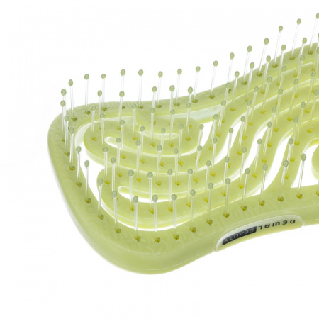 Изображение Dewal Beauty, Продувная щетка для волос Wave DBEG4-light green в интернет-магазине Цирюльник