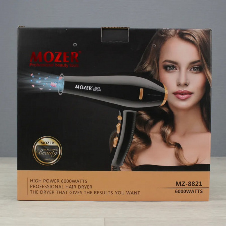 Изображение Mozer, Профессиональный фен для волос MZ-8821 в интернет-магазине Цирюльник
