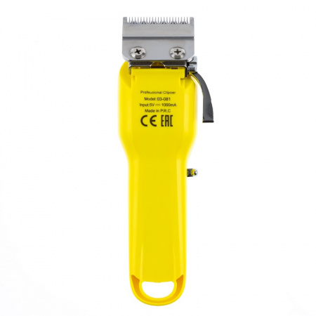 Изображение Dewal, Машинка для стрижки волос BARBER STYLE NEON, 03-081 Yellow в интернет-магазине Цирюльник
