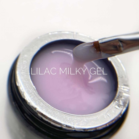 Изображение Mia, Камуфлирующий гель для моделирования ногтей Lilac milky №7, 15 мл в интернет-магазине Цирюльник