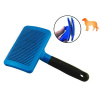 Изображение WAHL, Большая самоочищающаяся щетка для собак Dog XL Self-Cleaning Slicker Brush 2999-7320 в интернет-магазине Цирюльник