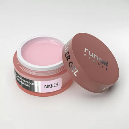 Изображение RuNail, Моделирующий УФ-гель для ногтей BUILDER UV GEL Expert №103, 50 г в интернет-магазине Цирюльник