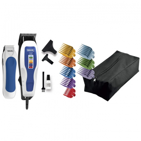 Изображение Wahl, Набор машинка и триммер для стрижки волос ColorPro 100 Combo 1395.0465 в интернет-магазине Цирюльник