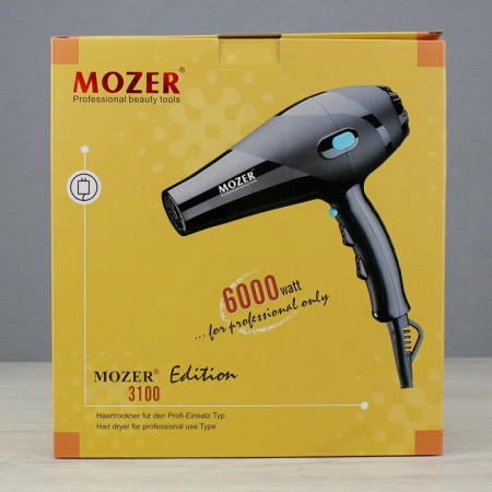 Изображение Mozer, Профессиональный фен для волос Edition 3100 в интернет-магазине Цирюльник