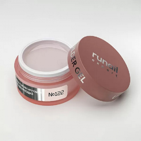 Изображение RuNail, Моделирующий УФ-гель для ногтей BUILDER UV GEL Expert №122, 50 г в интернет-магазине Цирюльник