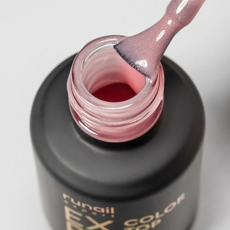 Изображение RuNail, Цветной топ для гель-лака Top Color Non Sticky Expert №158, 18 мл в интернет-магазине Цирюльник