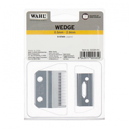 Изображение WAHL, Нож к машинке для стрижки Wedge Blade (0.5-2.9) 2228-416 в интернет-магазине Цирюльник