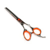 Изображение TAYO, Парикмахерские ножницы филировочные 5.5" ORANGE TQ65540S, (40 зубцов) в интернет-магазине Цирюльник
