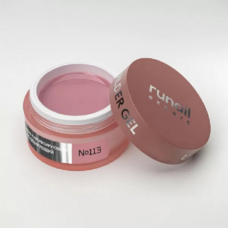 Изображение RuNail, Моделирующий УФ-гель для ногтей BUILDER UV GEL Expert №113, 15 г в интернет-магазине Цирюльник